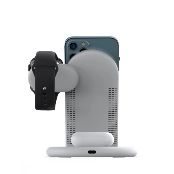 Беспроводное зарядное устройство WIWU Wireless Charger 3 in 1